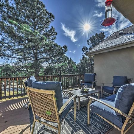 Roomy Ruidoso Retreat With Deck, Grill, And Mtn Views! المظهر الخارجي الصورة