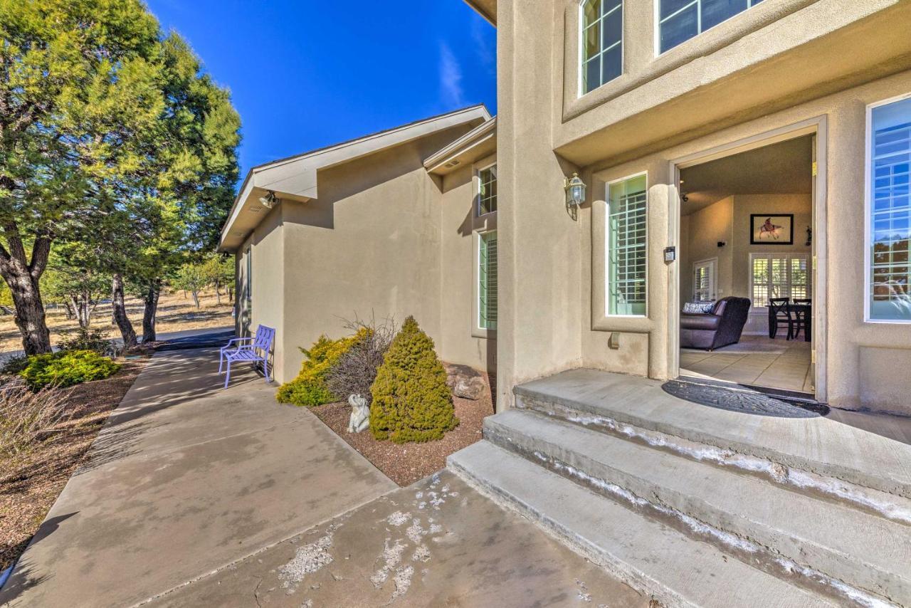 Roomy Ruidoso Retreat With Deck, Grill, And Mtn Views! المظهر الخارجي الصورة
