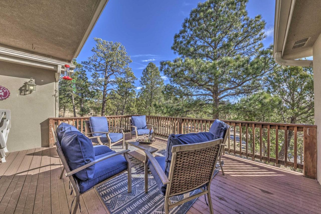Roomy Ruidoso Retreat With Deck, Grill, And Mtn Views! المظهر الخارجي الصورة